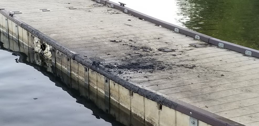 Steelhead Park Boat Launch Fire 814